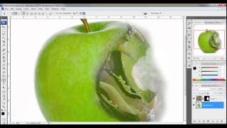 Tutorial Manipulasi sederhana Apel dan Singa dengan Photoshop  -  Tutorial Photoshop