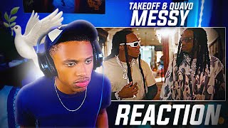 R.I.P TAKEOFF🙏 Quavo & Takeoff -"Messy" (Official Video) | REACTION