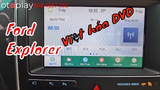 Việt hóa DVD Ford Explorer và kích hoạt tính năng ẩn Ford ||| otoplay