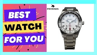 Proxima PX1702 39mm GMT 6460 Luxury Style Men Automatic