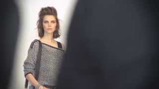 Making of photoshoot Claudia Sträter Fall/Winter '14