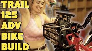 Building An Adventure Motorcycle For Short Girls