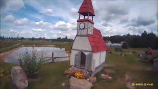 Rabbit town in Latvia