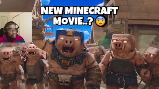 A Minecraft Movie..? Official Teaser (REACTION) Allat Yapping