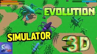 Evolution Simulator 3D. Симулятор насекомых.Как вырастить большого жука на канале South Wind