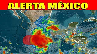 🚨LLUVIAS EN MÉXICO POR TORMENTA KRISTY: #CDMX #Puebla #Veracruz #Oaxaca #SanLuisPotosí #Hidalgo #MX