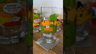 McDonald's Peanuts Glasses from 1983! #shorts