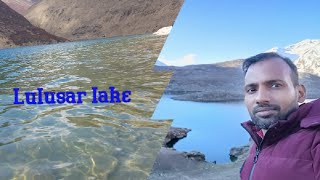 Lulusar lake after snowfall For Beginners | Mythbusting lulusar lake snowfalls