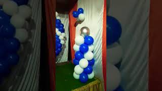 180 balloon decoration #birthday #birthdaybaloon #birthdayballoons #balloons #balloon #ballondecor #