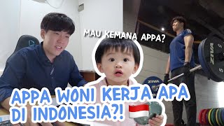 Jangan Nonton! Gak Seru!😂 Seharian Bersama Appa Woni, Kerja Apa Di Indonesia?!🇮🇩