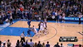 Kevin Durant Kills the Mavs with an INSANE Fade Away after Vince Carter's Go-Ahead Three