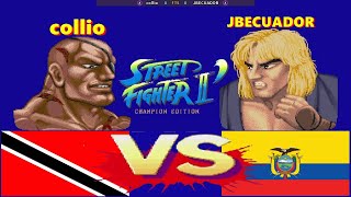 Street Fighter II': Champion Edition-collio vs JBECUADOR FT5