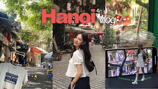 더운데 좋아·.༄࿔ 베트남 하노이 여행 vlog🇻🇳 베트남의 유럽같은,, 이국적인 낭만 도시 | 이쁜 카페 추천, 인생 피자집, 존맛 에그커피&크로와상