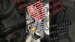 2008-2013 VOLKSWAGEN OIL LEAK LOCATION AND DIY REPAIR #vwpassat #youtubehighfive @youtubecreators