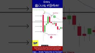 Entry இப்படி எடுங்க Stoploss Easy அ Hunt ஆகாது! | Best Intraday Entry Technique Tamil  #shorts