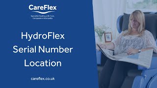 Serial Number Location | HydroFlex | CareFlex