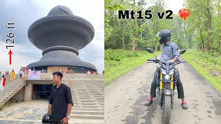 Biggest Shiva Linga in Assam / Mt15 v2 ke sath 2nd long ride 🔥