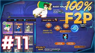 W KOŃCU ODBLOKOWAŁEM ASYSTĘ NINJA I WSPARCIE NINJA - #11 Naruto Online F2P