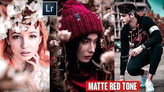 Lightroom Mobile Tutorial - Matte Red Tone Effect - TECH ART