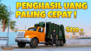 JADI PEKERJA TRUK SAMPAH KELILING ! - GTA ONLINE SAMP