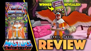 Motu Origins Turtles Of Grayskull April O'Neil REVIEW! BEST Female Figure In The LINE !?