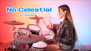 LE SSERAFIM (르세라핌) - No Celestial  李侑真 Drum Cover