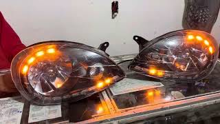 Faros chevy c2 direccional ambar