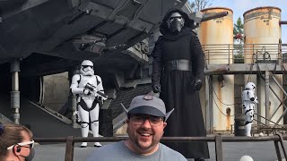 Meeting Rey & Chewbacca at Star Wars Galaxy’s Edge