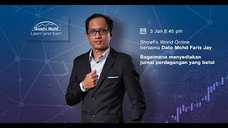 webinar ShowFx World Online bersama Dato Mohd Faris Jay