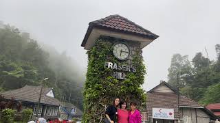 4K Fraser Hill Evening Walk in 21 Celcius | Clock Tower to Aida Daniya Teahouse, Raub, Pahang