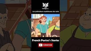 Les profondeurs mystérieuses des nains P3 #contesdefées #dessinanimé #frenchparisastories #shorts