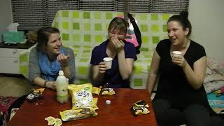 Trying Banana Flavored Foods