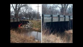 Un homme a entendu des gémissements provenant de sous un pont