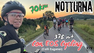 Notturna con gli amici di EOS Cycling