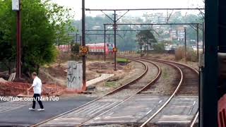 CPTM | Trens em rio grande da serra.*buzina do 7056(Q056)*