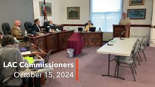 (LACC) Las Animas County Commissioners. October 15, 2024.  Part 2