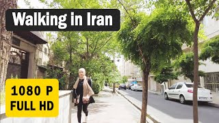 Iran Walking Tour |  Street walking Tehran