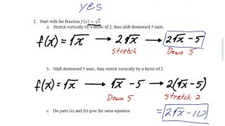 H/A1 - Order of Transformations