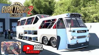 Modern Sultana Bus Passenger Ride | ETS2 1.53 Bus | Euro Truck Simulator 2