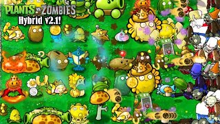 Plants vs Zombies Hybrid 2.1 | Survival mode Lottery Box | Sunflower Queen!!! & More | Gameplay