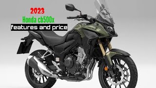 2023 HONDA CB500X ABS | features and price @street motorbikes