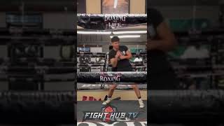 Ryan Garcia Gets Back in The Gym #shorts