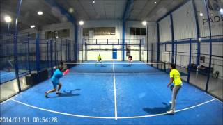 Dani Andres Fran Xavi 004 09/01/2016 Padel Indoor Mataró