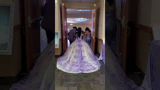 Victoria’s grand entrance #djponcesa #quinceañera #quince #sanantonioquinceañera