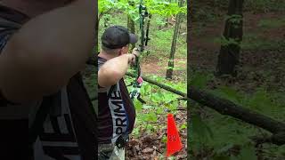 From the knee #totalarcherychallenge  #archery #bowhunting #vital  #prime  #pse  #shortsfeed