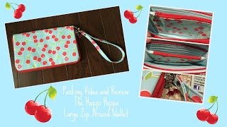 The Happi Hippo Large Zip Around Wallet