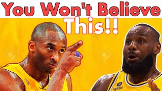 Kobe Bryant Finally Eviscerates Lebron Over 20 Years!