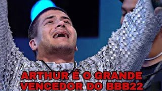 ARTHUR AGUIAR, campeão do BBB22, VEJA A REAÇÃO DO CAMPEÃO DO BBB 22 ARTHUR AGUIAR! #BBB22