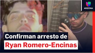 Arrestan a Ryan Romero-Encinas, señalado por la muerte de un estudiante de la Universidad de Arizona