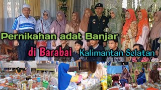 Acara Pernikahan adat Banjar di Barabai Kalimantan Selatan